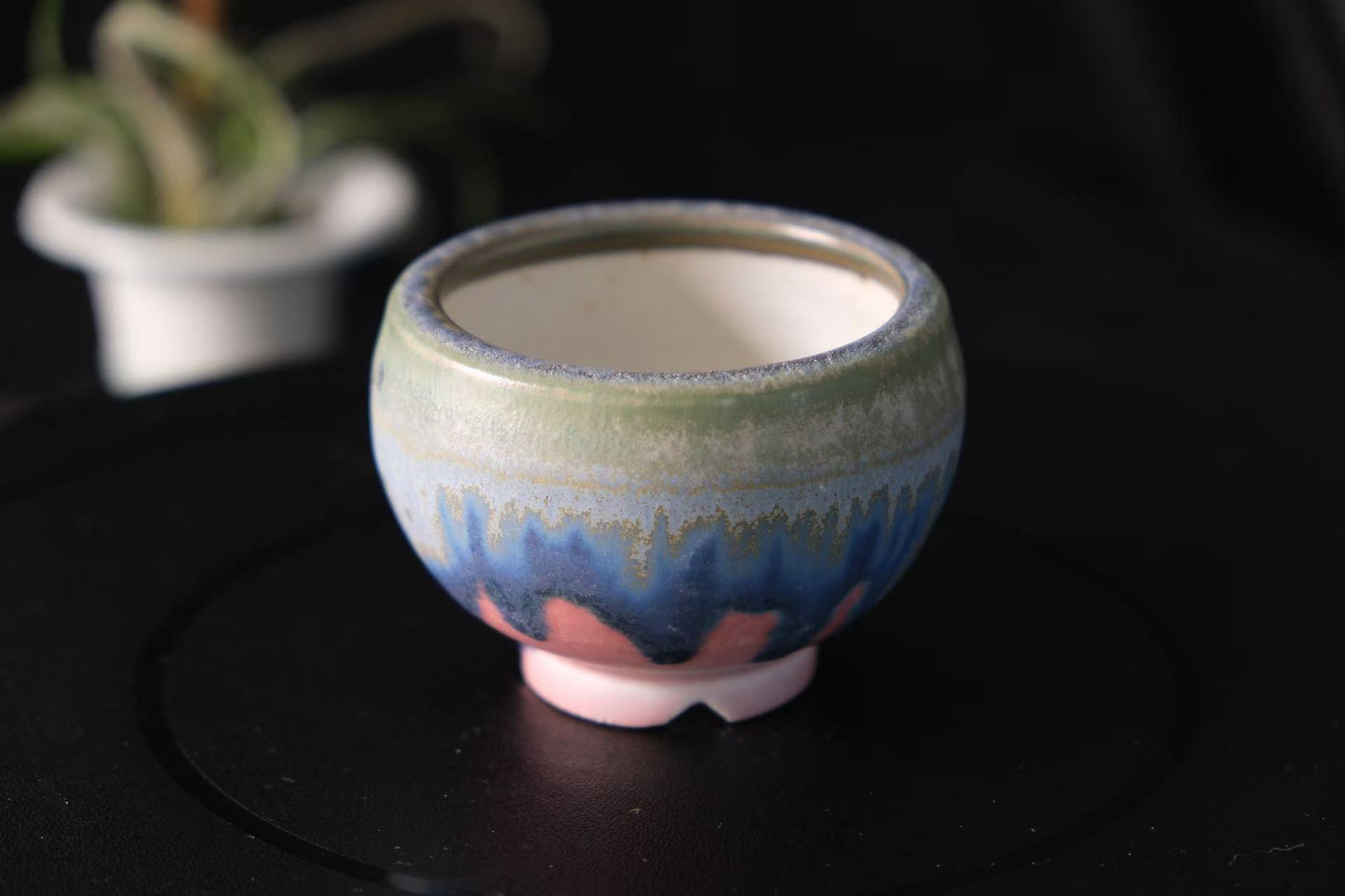 Handcrafted ceramic planter with drainage hole, air plant pot, succulent pot, cactus pot, indoor plant pot, home decor gift, plant gift