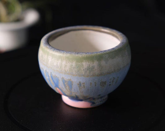 Handcrafted ceramic planter with drainage hole, air plant pot, succulent pot, cactus pot, indoor plant pot, home decor gift, plant gift